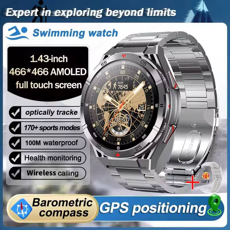 Smartwatch Watches Best Gift For Men - Leadoys X2B Orologio intelligente robusto da