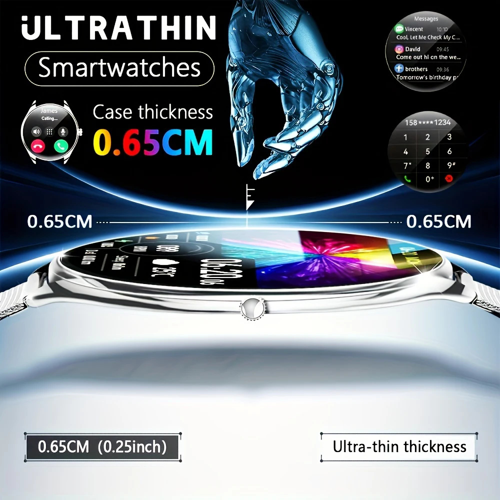 Watches Ladies Smartwatch - Nuovo Smartwatch Ultra Sottile 2026 per