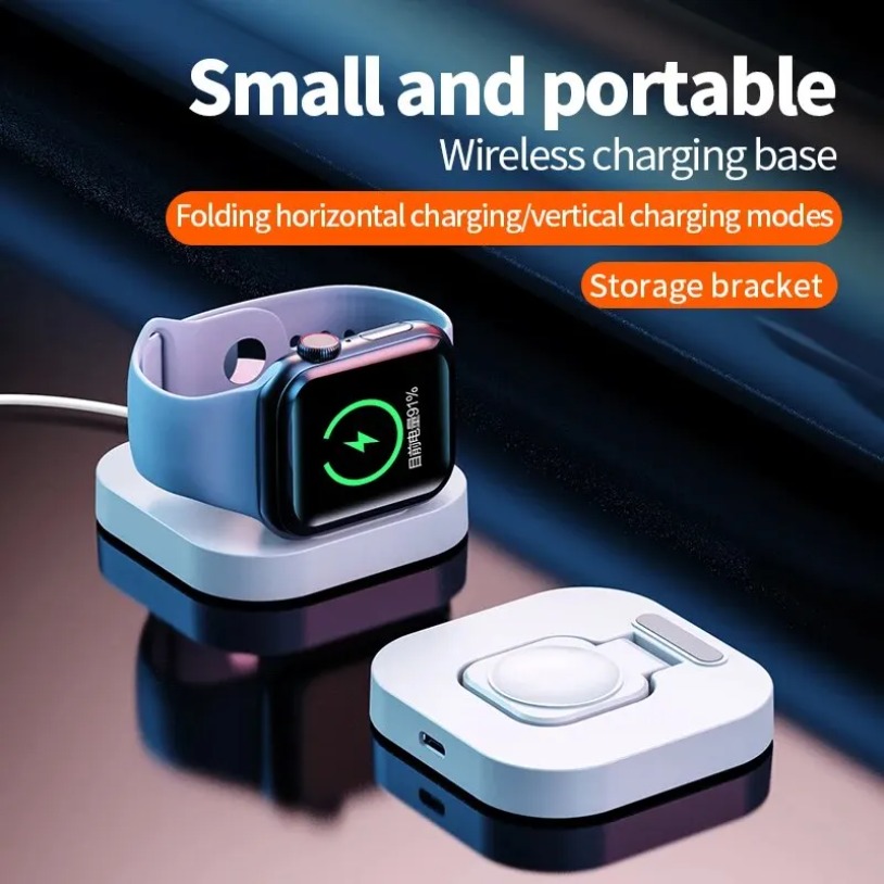 Smartwatch Watches Compatible With Iphone - Staffa base di ricarica rapida portatile