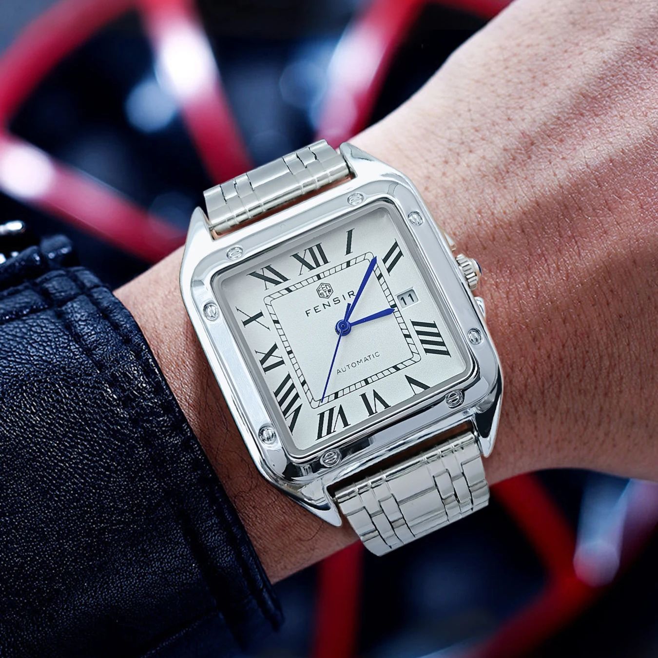 Smartwatch Watches Best Gift For Men - Orologio da uomo quadrato in stile