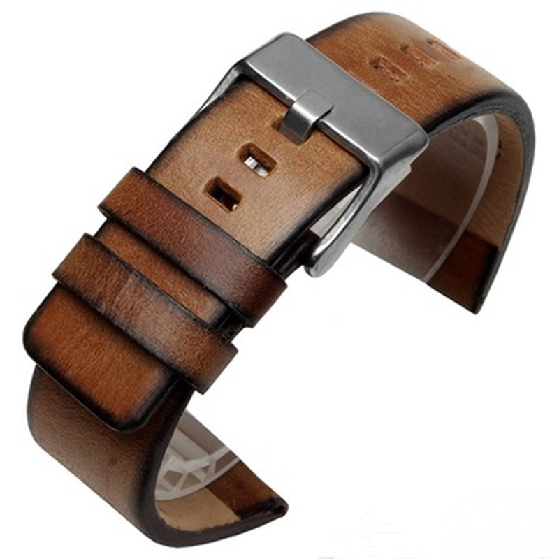 Diesel Watches Smartwatch - Cinturino in vera pelle retrò vintage