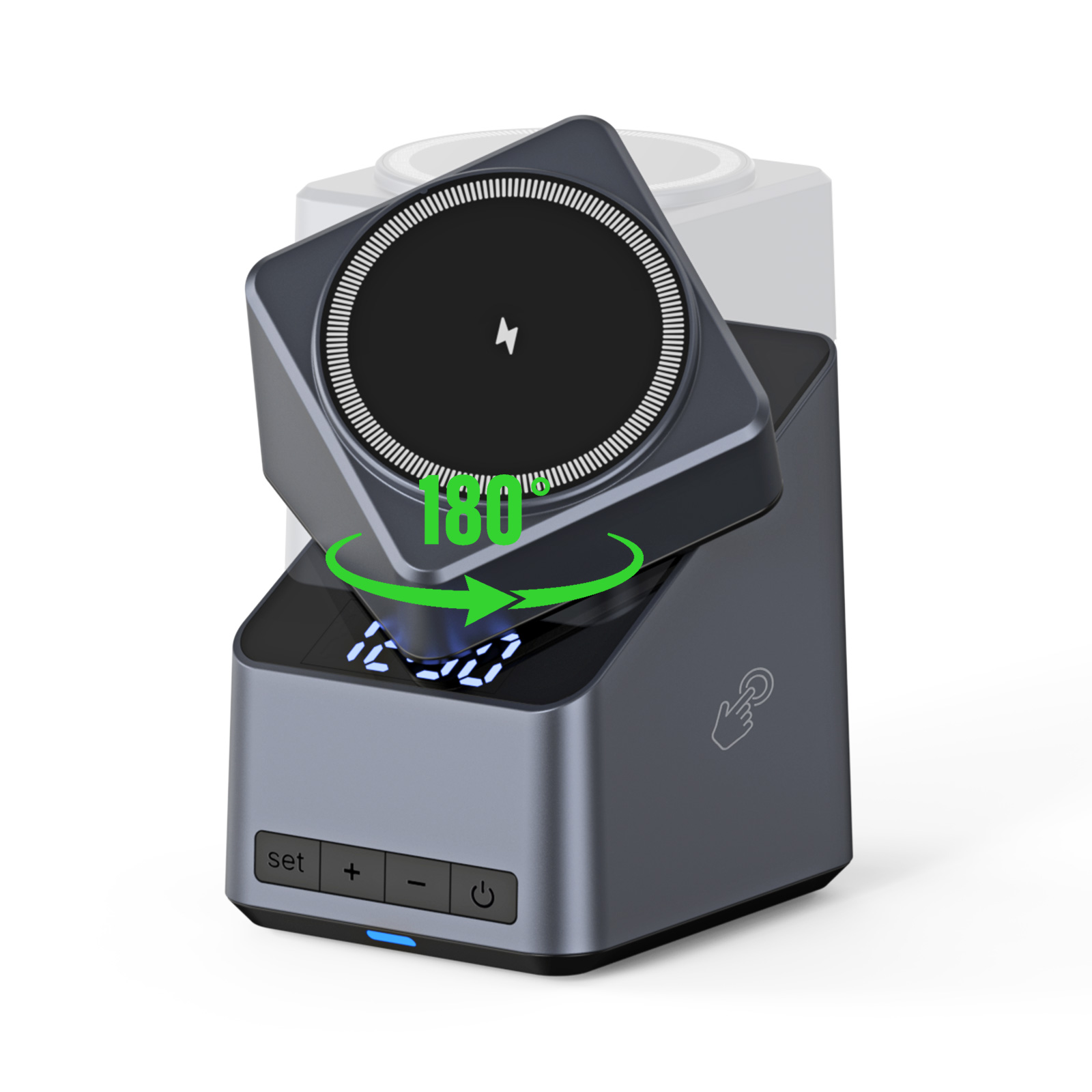 Smartwatch Watches For Iphone - Caricabatterie wireless magnetico 4 in 1