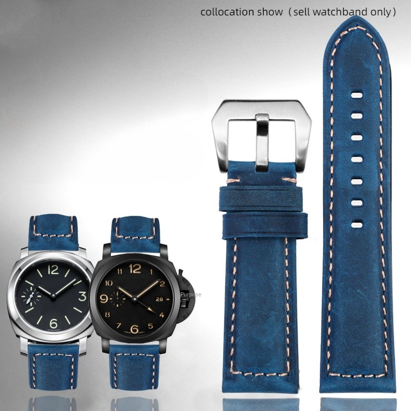 Diesel Watches Smartwatch - Cinturino per orologio in pelle vintage