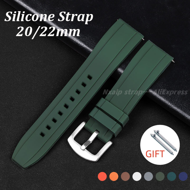 Watches Rolex Smartwatch - Cinturino in silicone da 20mm 22mm