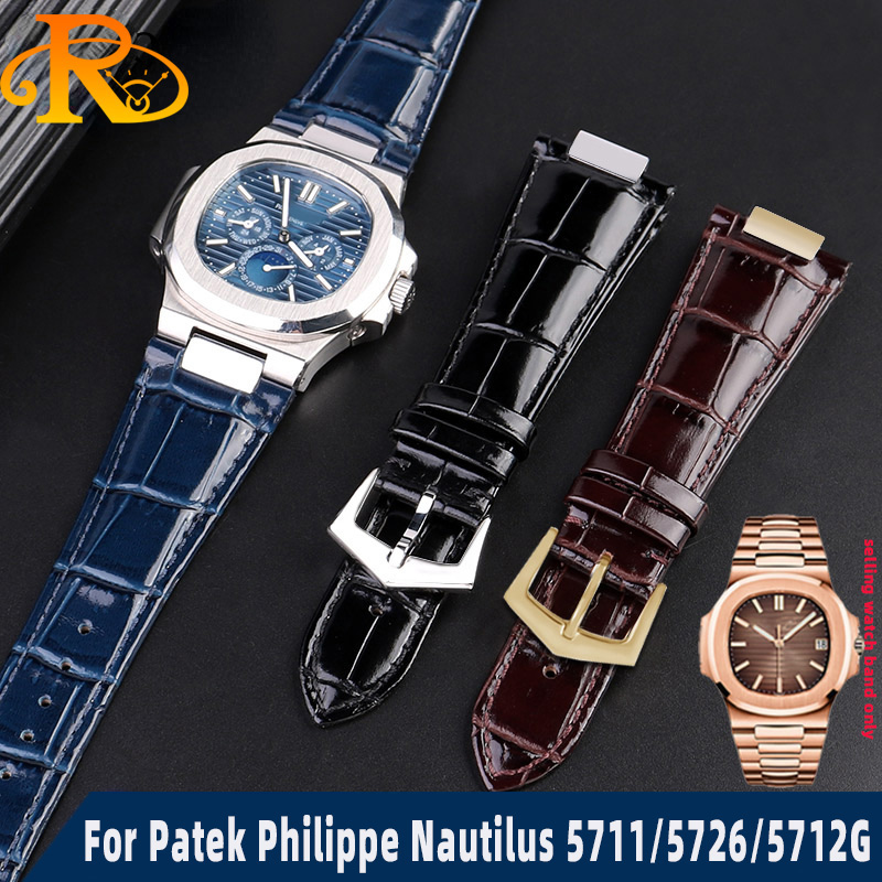 Patek Philippe Watch Aquanaut - Cinturino per orologio in vera pelle