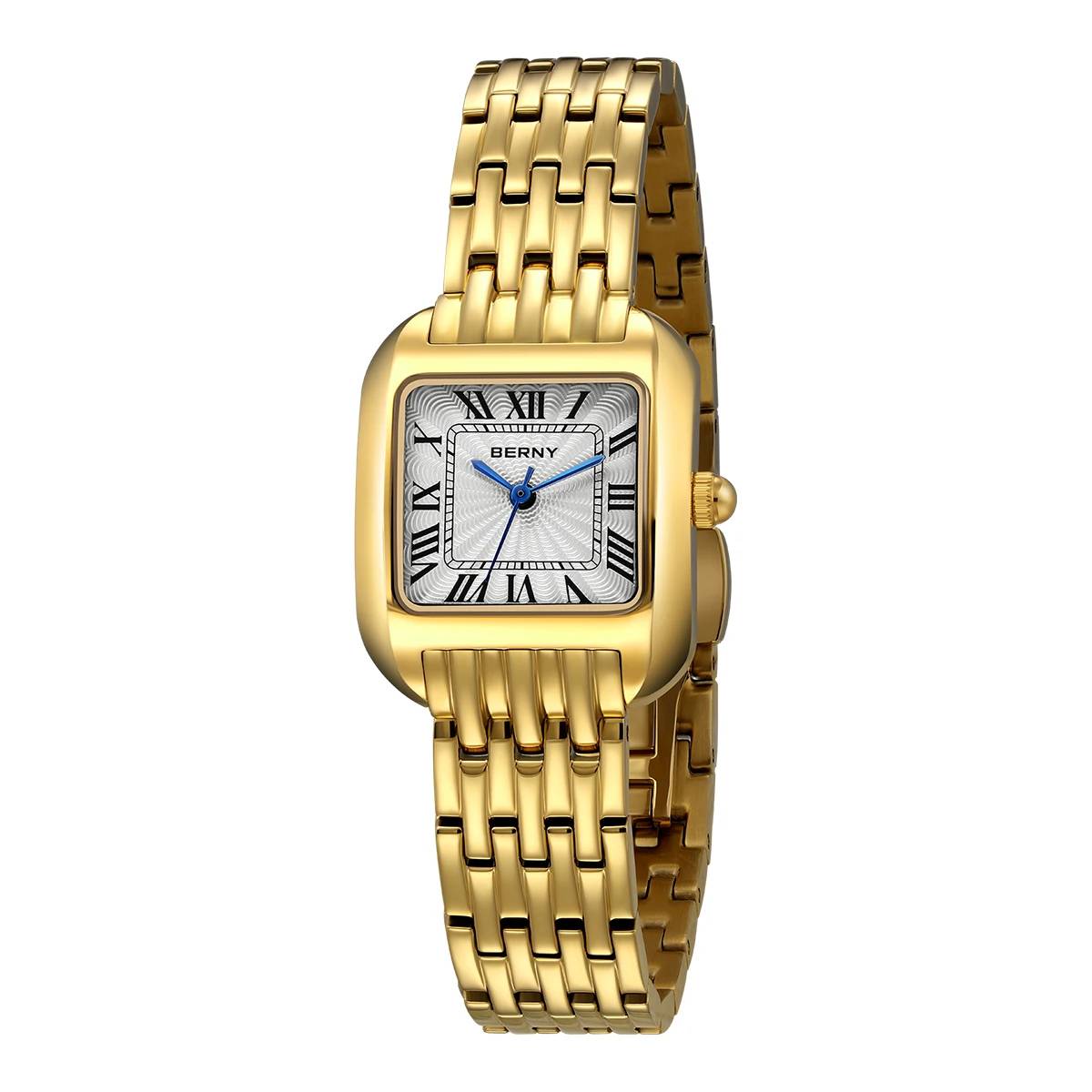 Luxury Ceramic Watch - BERNY Orologio quadrato in oro per