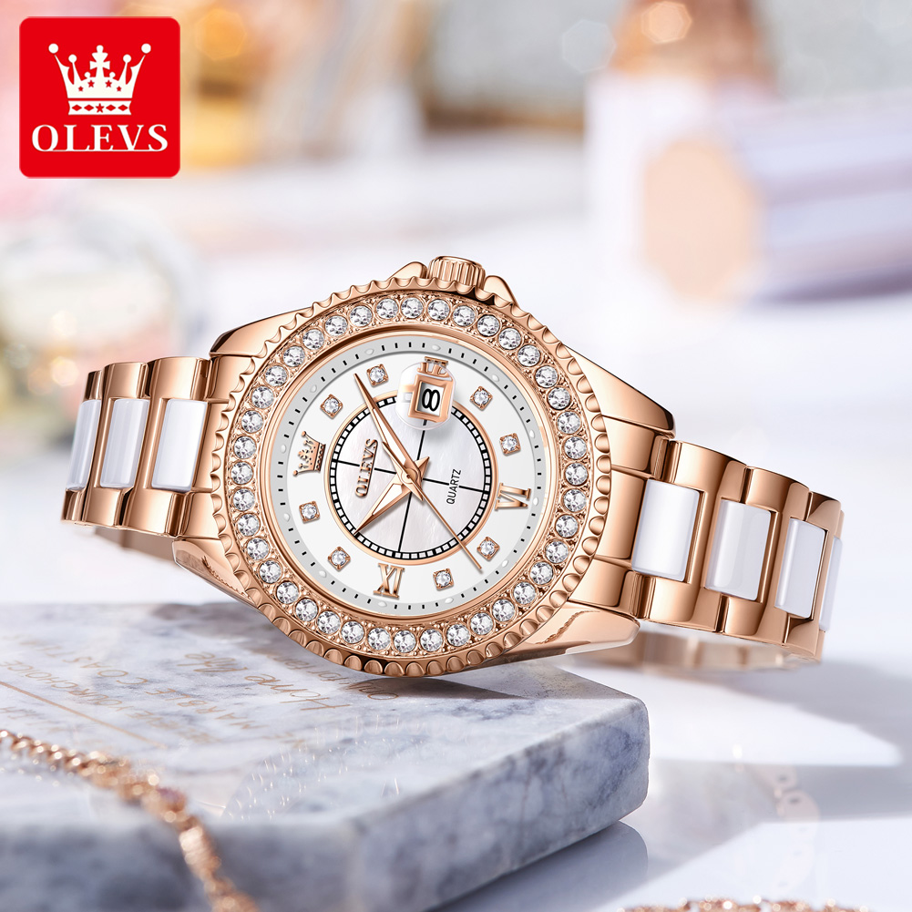 OLEVS 3685 Orologio di Lusso d - Luxury Ceramic Watch recensione e prezzo