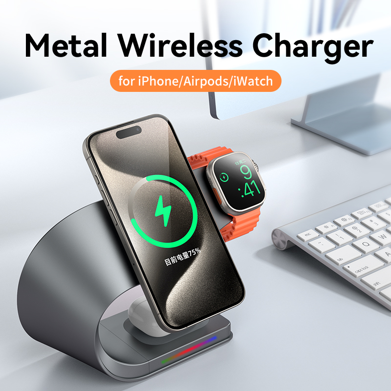 Caricatore Wireless 4 in 1 con - Smartwatch Watches For Iphone recensione e prezzo