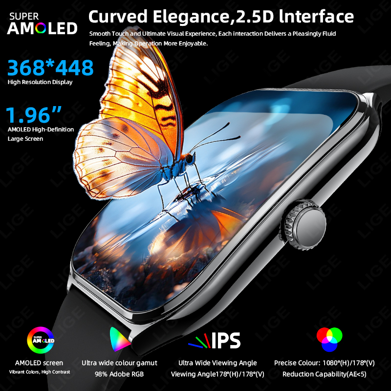 LIGE Nuovo Smartwatch Ultra So - Watches Ladies Smartwatch recensione e prezzo