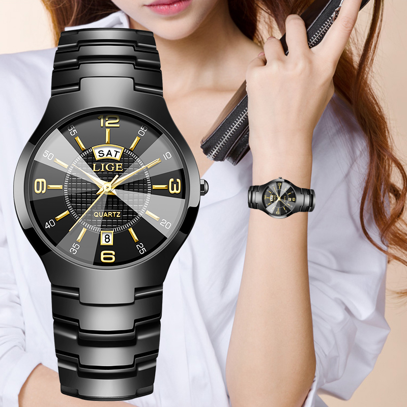 LIGE Orologio da polso da donn - Luxury Ceramic Watch recensione e prezzo