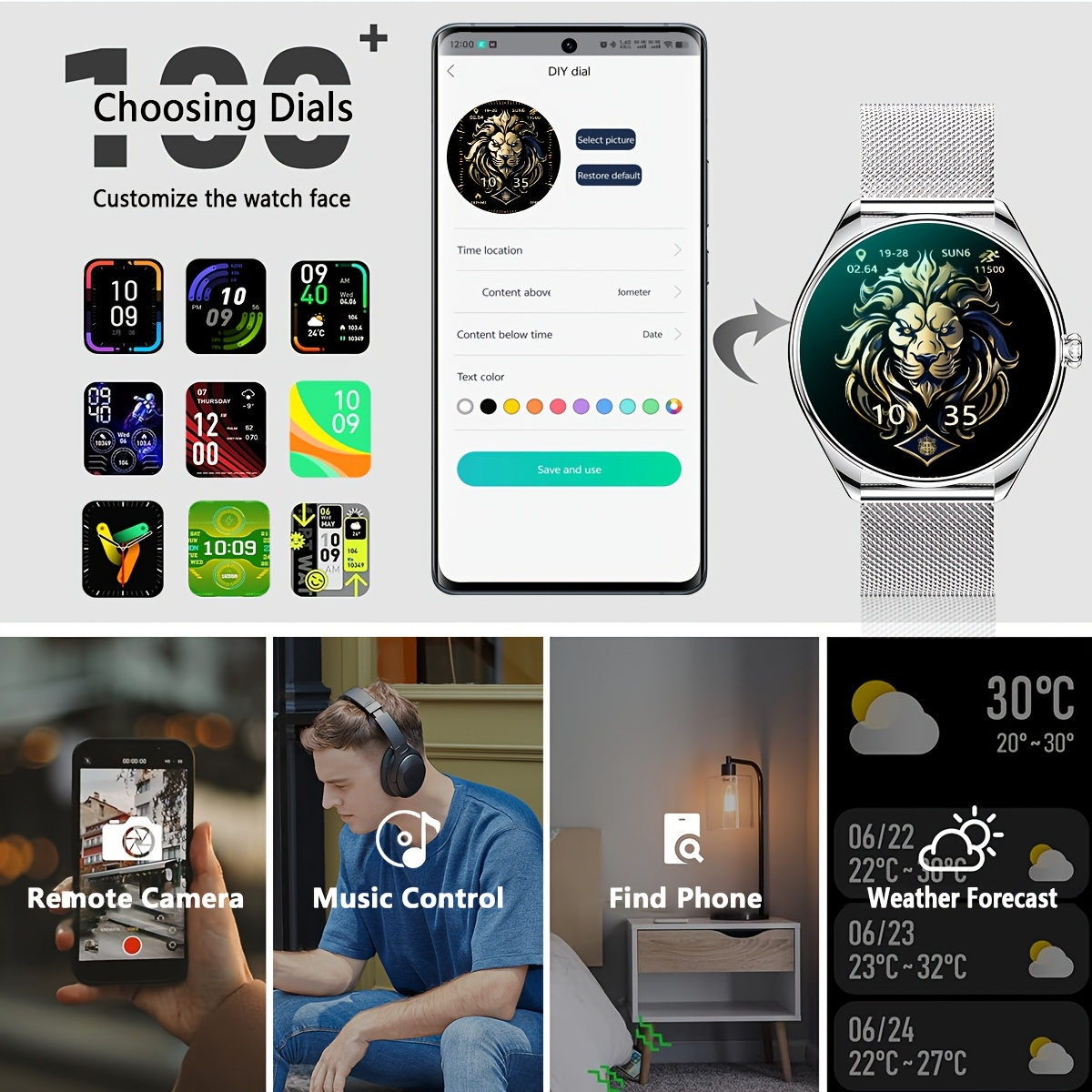 Nuovo Smartwatch Ultra Sottile - Watches Ladies Smartwatch recensione e prezzo