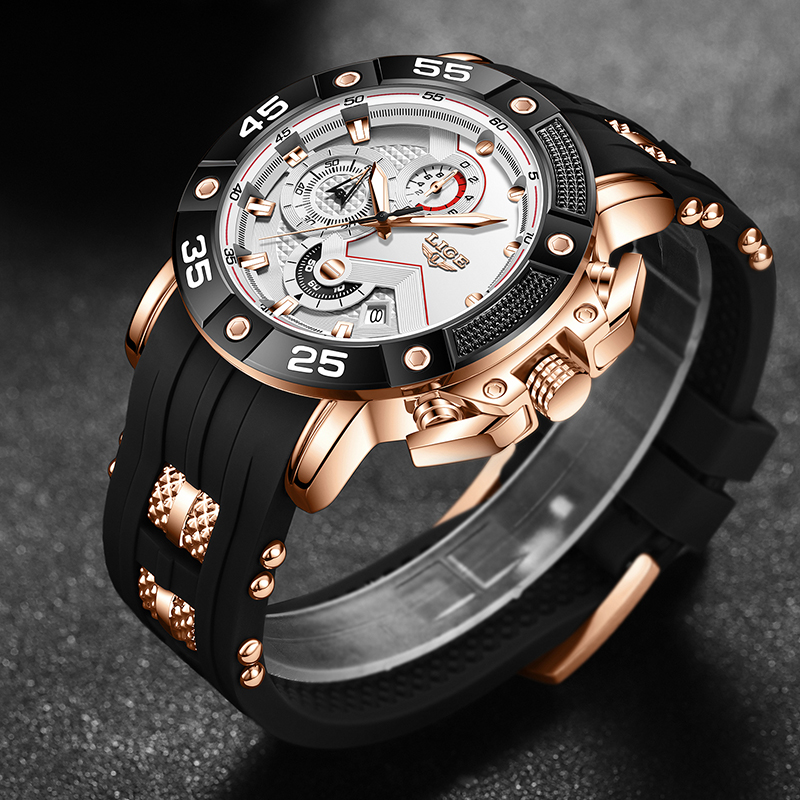 Orologi di lusso LIGE al quarz - Smartwatch Watches Brands For Men recensione e prezzo