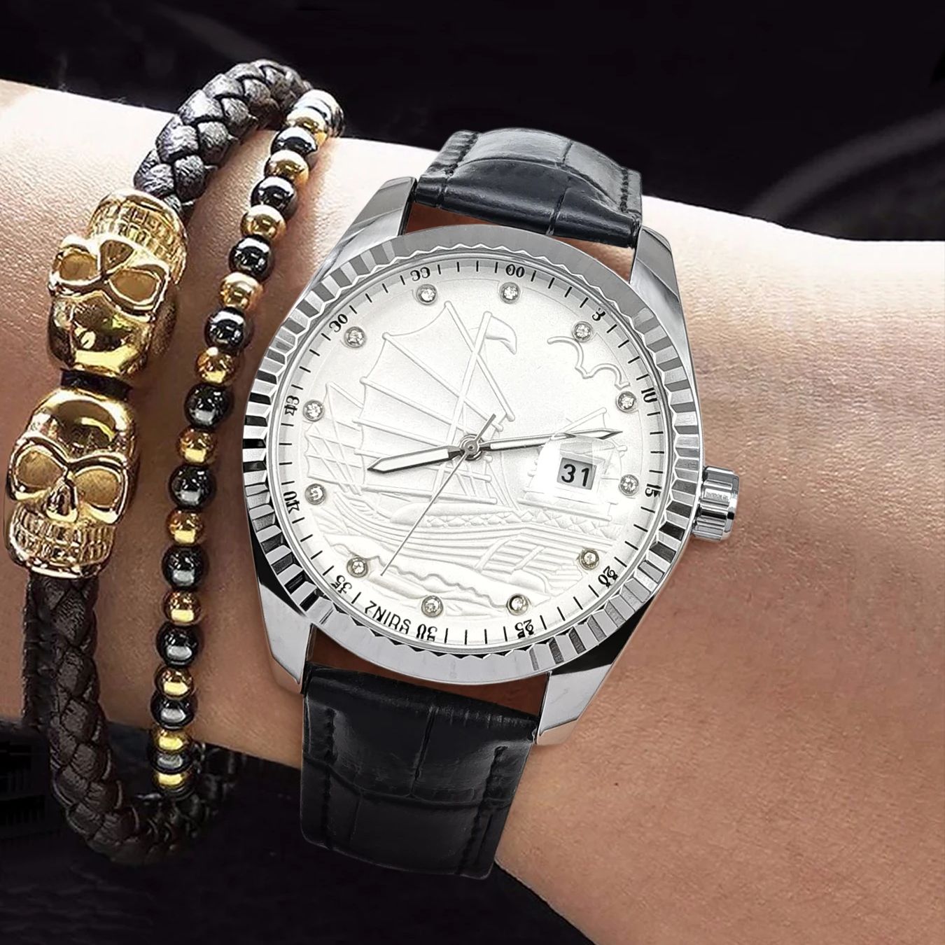 Orologi da uomo di lusso di fa - Smartwatch Watches Best Gift For Men recensione e prezzo