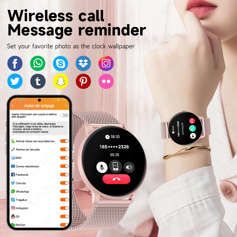 Nuovo Smartwatch 2026 per Donn - Watches Ladies Smartwatch recensione e prezzo