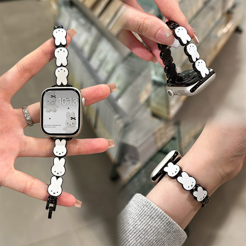 Cinturino in pelle Miffy Rabbi - Apple Watch Band recensione e prezzo