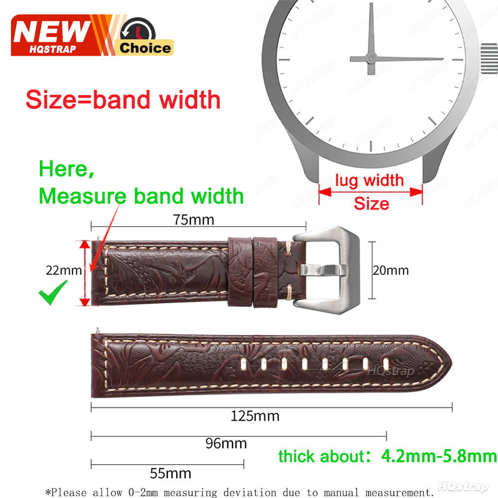 Nuovo Cinturino in Pelle Cerat - Watches Rolex Smartwatch recensione e prezzo
