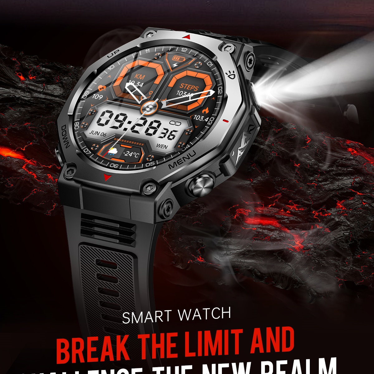 2025 Nuovo Sport Professionale - Watch Vs Amazfit recensione e prezzo