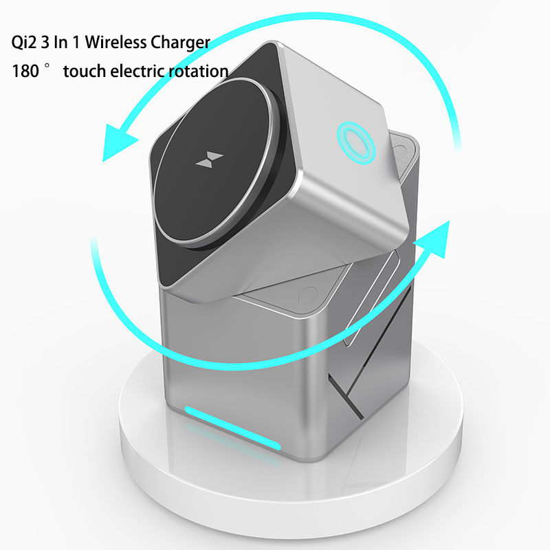 Caricatore Wireless 3 in 1 Qi2 - Smartwatch Watches For Iphone recensione e prezzo