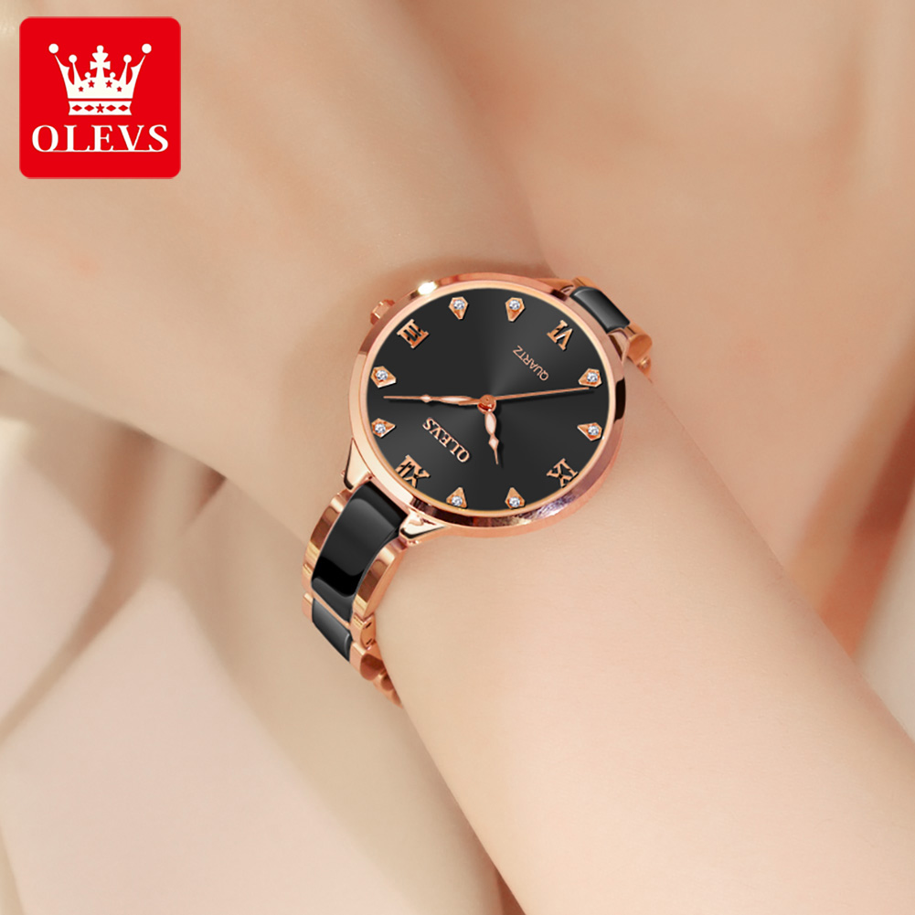 OLEVS abito in ceramica orolog - Luxury Ceramic Watch recensione e prezzo