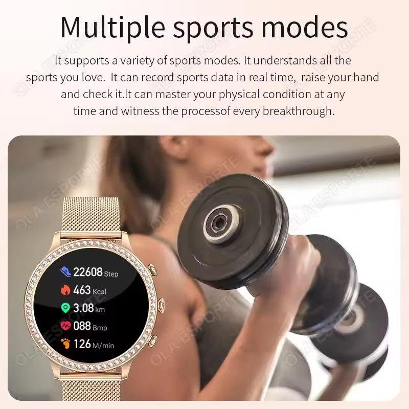 Elegante Smartwatch da Donna c - Watches Ladies Smartwatch recensione e prezzo